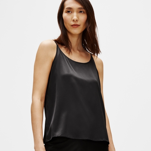 Silk Eileen Fisher Slip Top - Picture 1 of 4